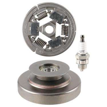 Imagem de MOTOALL Tampa de sino de roda dentada e polia de corrente de tambor de embreagem substitui # 4223-700-2500 Apto para serra de corte Stihl TS400, acessórios de motosserra, substituição