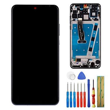 Imagem de Tela LCD compatível com Huawei P30 lite MAR-LX1M MAR-AL00 MAR-TL00 MAR-LX2 MAR-LX1A 15.6 cm polegadas LCD Touch Screen Display Assembly com moldura