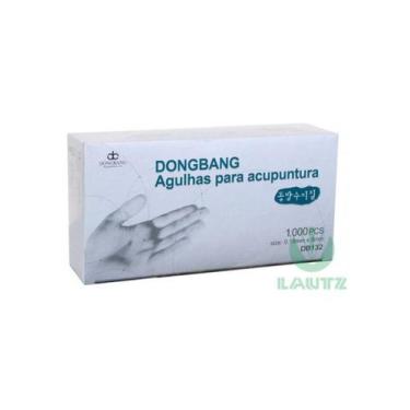 Imagem de Agulha para Acupuntura Facial 0,18x8mm cx c/ 1000 un Dong Bang (DBC) -