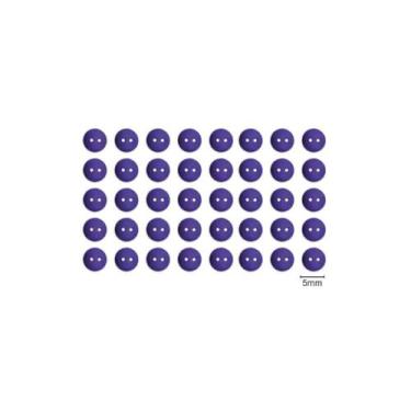 Imagem de Kit 10 Pacotes Mini Botão Redondo 5mm - 400 unidades - We Care About, 