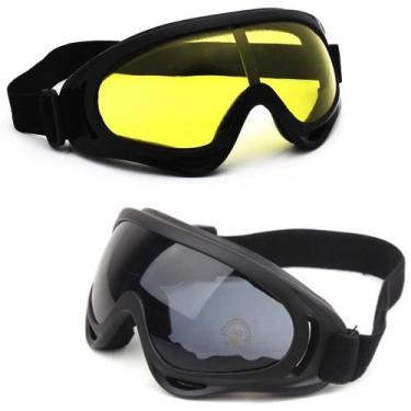 Imagem de Kit 2 Óculos Jet Ski Esqui Snowboard Neve Paintball Uva Uvb - PENDULAR