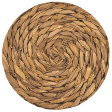 Imagem de Sousplat Palha Trançado Rústico Orgânico Mesa Posta