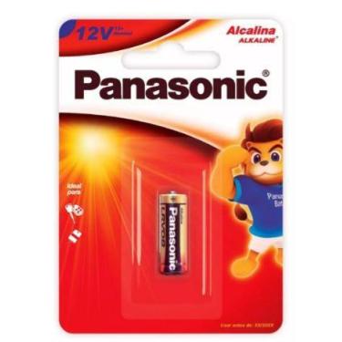 Imagem de Pilha Alcalina Panasonic A23 12V LRV08-1B Cartela Com 1 Unidade