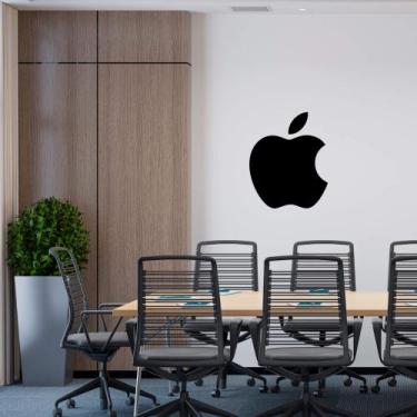 Imagem de Adesivo de Parede Logo Apple Loja de Celular Informática - Kanto Store