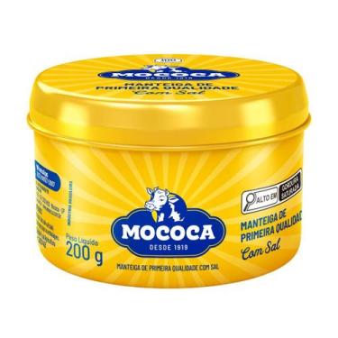 Imagem de Manteiga de Primeira Qualidade Com Sal Lata 200g Mococa