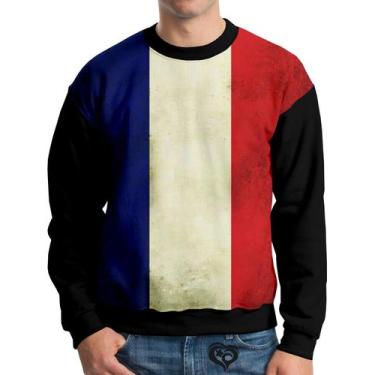 Imagem de Moletom França Adulto Paris Lyon UNISSEX blusa casaco - Alemark, M