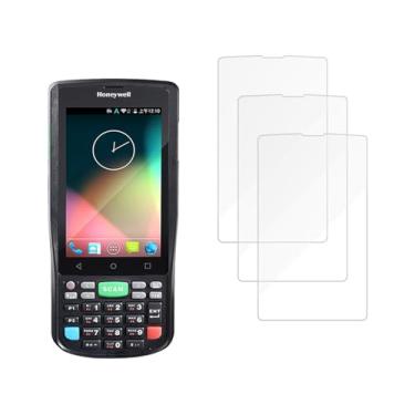 Imagem de 3 peças, película protetora de tela para scanner logístico de código de barras Honeywell EDA50K Mobile Computer