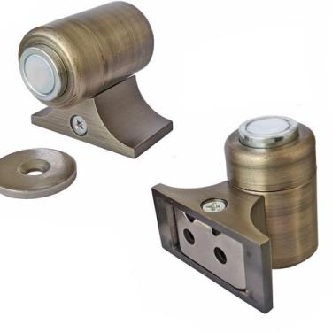 Imagem de Trava Porta Magnético Prendedor Super Imã De Neodímio Bronze - Fácil N