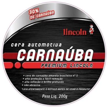 Imagem de Cera de Carnaúba Premium 200g Lincoln