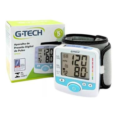 Imagem de Medidor De Pressão Arterial de Pulso Tensiometro Digital Automático G-