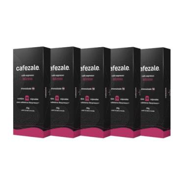 Imagem de 50 Cápsulas Compatíveis Nespresso Café Cafezale Intenso