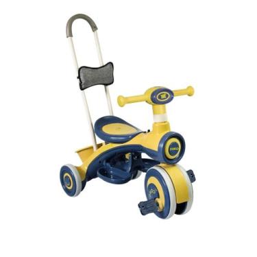 Imagem de Triciclo Mega Pedal e Passeio Com Empurrador - KaBaby
