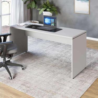 Imagem de Escrivaninha Escritório 140cm x 70cm Pés Painel F5 Office - F5 Office 