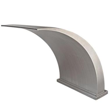 Imagem de Cascata Para Piscina Inox Wave Júnior 42 cm - Shop das Cascatas