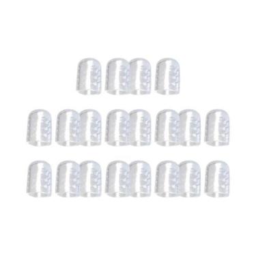 Imagem de Separadores De Dedos De Silicone Respiráveis, Elasticidade Antifrição,
