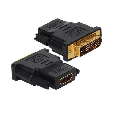 Imagem de Adaptador Hdmi Fêmea X Dvi-d Macho 24+1 - MR Vendas