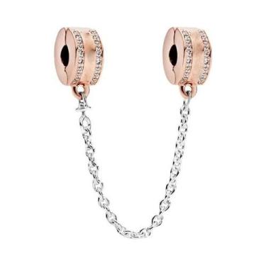 Imagem de Corrente de Prata 925 com Pingente Trevo - Para Pulseiras Pandora, A15