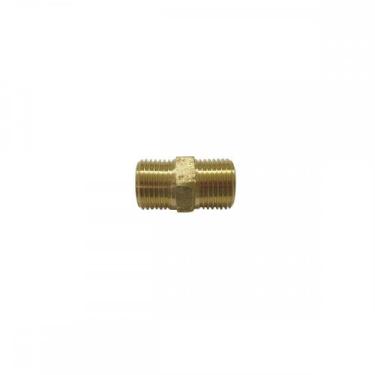 Imagem de Niple Latao Amarelo Metais Rei   1/2X1/2 10057 - Kit C/6 - METAIS REIS