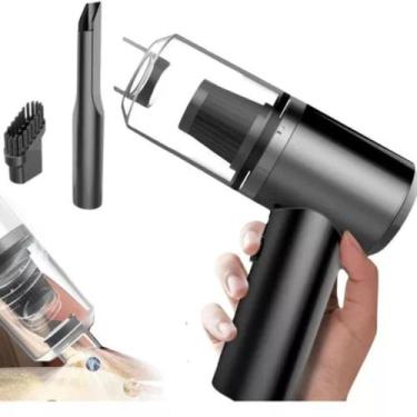 Imagem de Kit 3 Portátil Aspirador De Pó Vertical Bivolt Usb Recarregável - WCAN