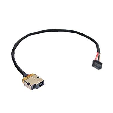 Imagem de DBParts Cabo de alimentação DC para HP 15-R021NR 15-R022NR 15-R023NR 15-R024NR 15-R025NR 15-R026NR 15-R030NR 15-R050NR 15-R052NR 15-R063NR 15-R063NR 15-R08 1NR 15-R082NR 15-R150NR 15-R151NR 15-R152NR