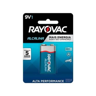 Imagem de Bateria Alcalina 9v Rayovac Cartela C-1