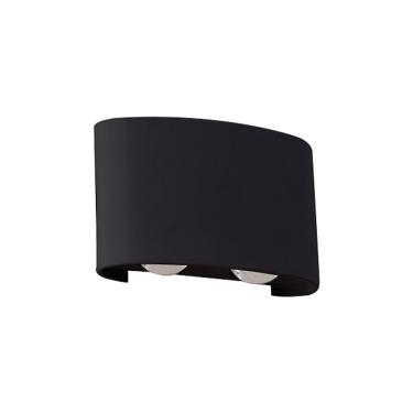Imagem de Arandela Led 12w Ranne 3000k Bivolt Preta Nordecor