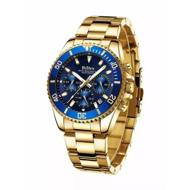 Imagem de Relógio Masculino Biden 0163g Prova D´água Aço Inoxidável 7