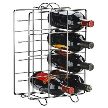 Imagem de Adega Para 12 Garrafas Em Aço Cromado Utimil Cromado