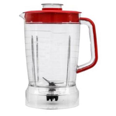 Imagem de Copo para liquidificador mondial turbo l850 / l900 vermelho - Micromax