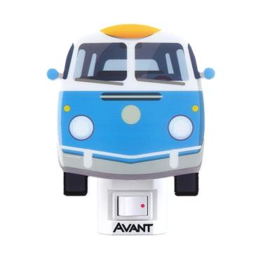 Imagem de Luz Noturna Led Infantil Abajur Tomada Kombi 1w Amarela