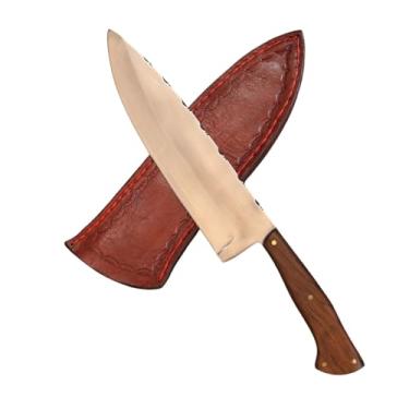 Imagem de Kit Faca Churrasco 15'' 1070 Fosfatizada Gume Polido com Bainha - Cod376