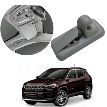 Imagem de Presilha Suporte Quebra Sol Jeep Compass 2017 2018 2019 2020 2021 2022