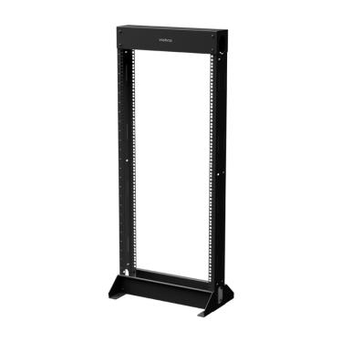 Imagem de Rack Aberto 19 24U x 515 mm Intelbras - para Piso - Preto - RT 24