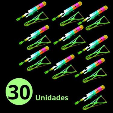 Imagem de Kit 6/10 E 20 e 30 Avatar Voador De Led Com Estilingue Foguete Helicóp