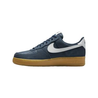 Imagem de Nike Tênis masculino Air Force 1 '07 LV8 (FQ8714-400, azul marinho/marrom claro), Azul marinho/marrom claro, 38 BR