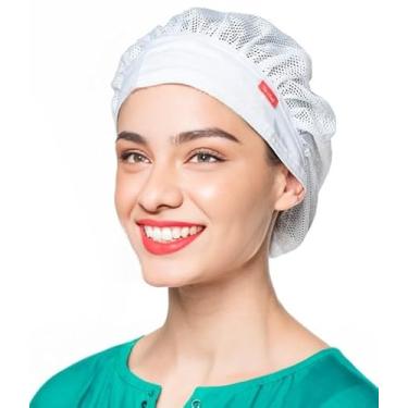 Imagem de Touca de Amarrar | Elástico | Unissex | 1 Unidade | Profissional (Branco)