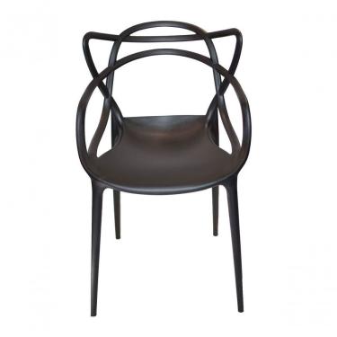 Imagem de Kit Com 2 Cadeiras Allegra Sala De Jantar Masters Ana Maria Preta