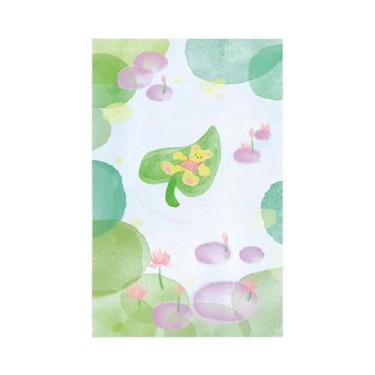 Imagem de Blocos De Notas M5 Estilo Coreano Com 20 Folhas, Papel Decorativo Flor