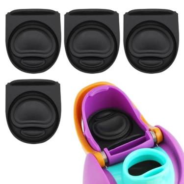 Imagem de 4 peças de rolha de substituição compatível com Owala FreeSip 680.4 g 947.2 g, tampa de vedação superior de garrafa de água para Owala 16/19/24/32/1,134 g, tampa de boca de garrafa de vedação