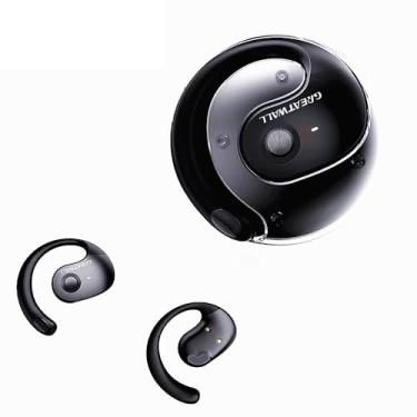Imagem de Fones de Ouvido Esportivos Sem Fio, Bluetooth, Design Ergonômico, Preto
