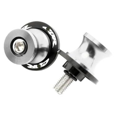 Imagem de BYYINGSUS Parafuso de suporte de motocicleta M8 bobinas deslizantes compatíveis com CBR 600RR 1000RR CBR954RR 900RR CBR1000RR CBR250R CBR600RR 2004-2019 (CBR prata)