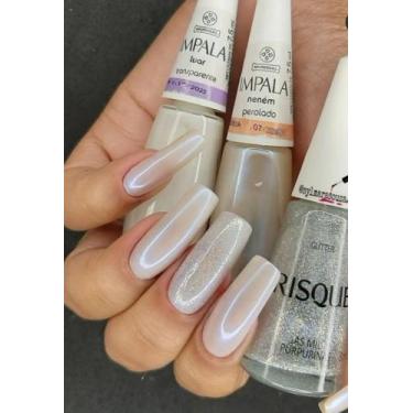 Imagem de Kit Esmalte Luar,neném E As Mil E Uma Purpurina - impala