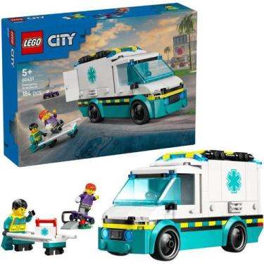 Imagem de City Ambulância de Emergência Lego 60451