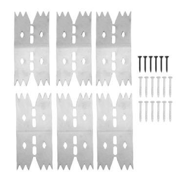 Imagem de Cães de fixação de laje Braçadeiras de marcenaria de aço inoxidável Ferramentas de fixação pesadas para carpinteiros Operadores CNC Conjunto de braçadeira de fixação de placa de