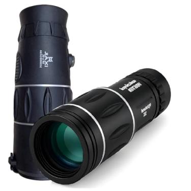 Imagem de Monóculo Profissional com Zoom 35x95, Alcance 8000m, Lente 40mm, Preto