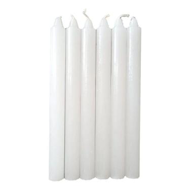 Imagem de 2X 100 Velas Palito 18 Cm Branca 100% Parafina Pura