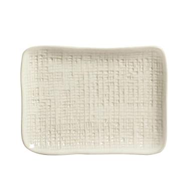 Imagem de Porto Brasil Conjunto com 4 Travessas Retangular Pequena Juta Clay 18X14cm