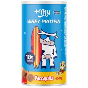 Imagem de WHEY PROTEIN POTE CONCENTRADO SABOR PAÇOQUITA 450g +MU - MAISMU