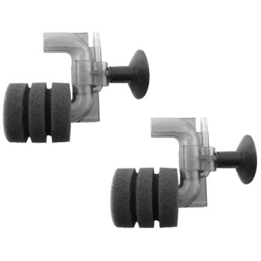 Imagem de TAODAN Mini filtro de água 2803 9 x 7 x 4 cm filtro de espuma submersível de plástico equipamento de filtro pneumático para tanques de peixes de 0,5 a 5 galões