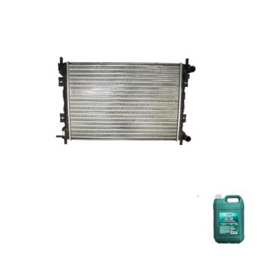 Imagem de Kit Radiador Ford Fiesta/Ka/Courier 2000 a 2002 1L Aditivo + 5L Água Desmineralizada